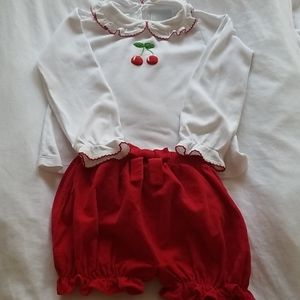 Little english blomer set 3T